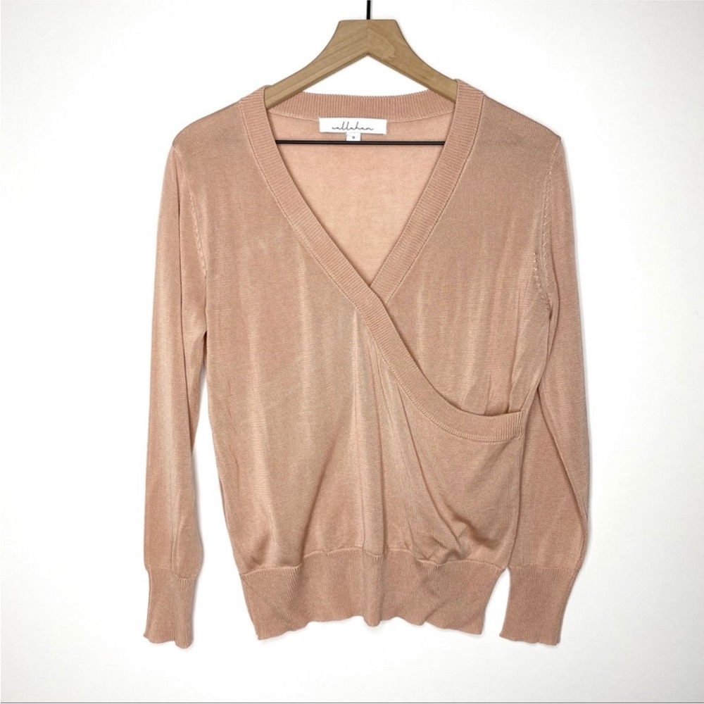Callahan Faux Wrap Sweater